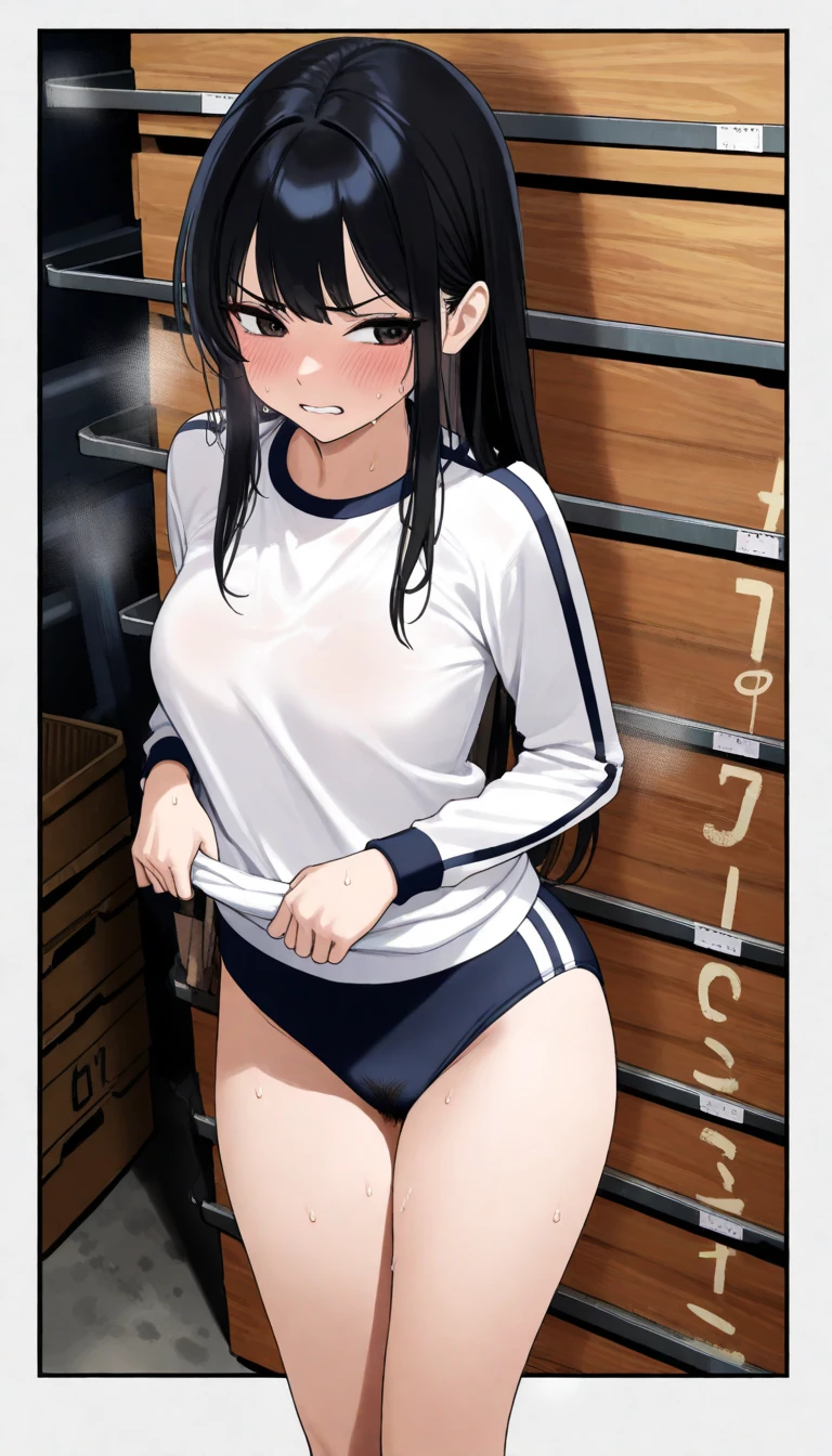 white panties、five fingers