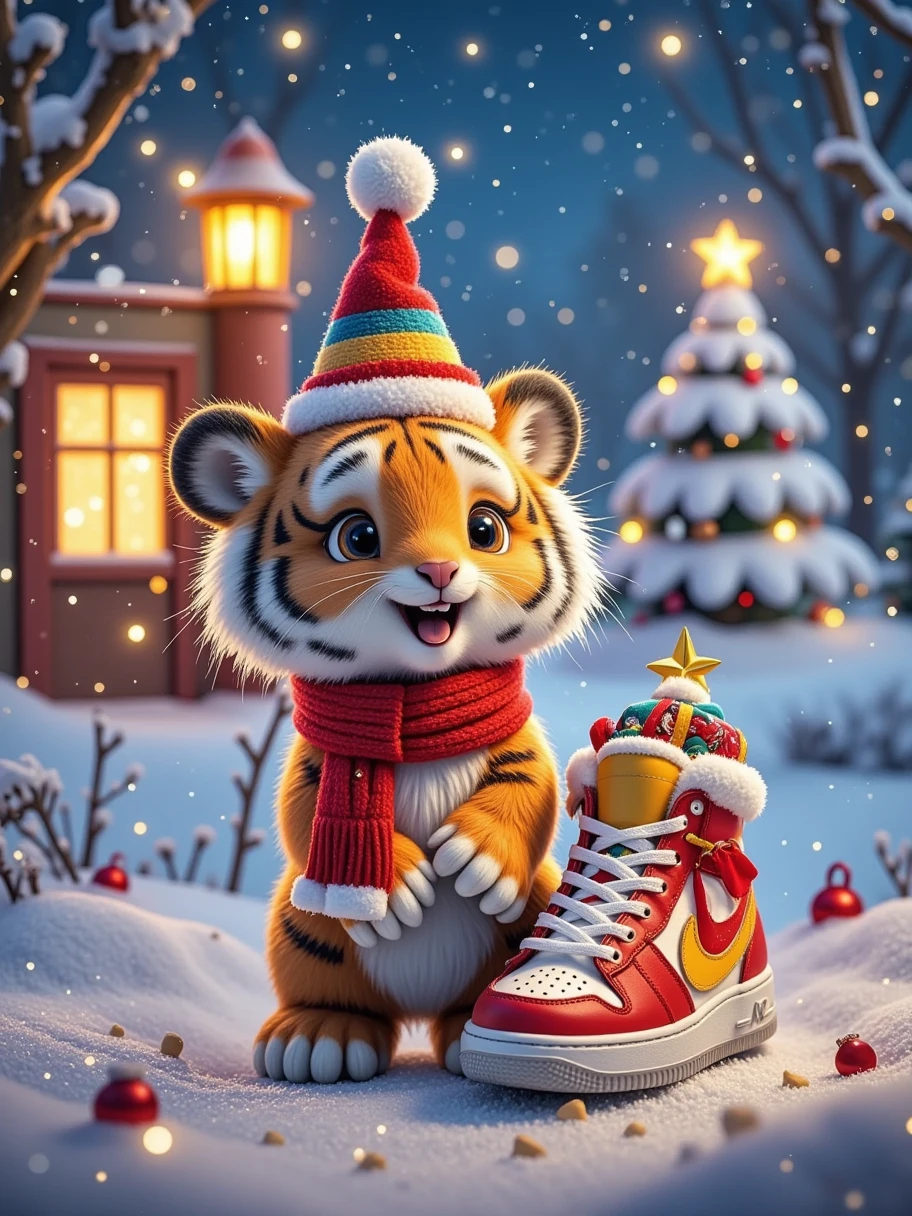 masterpiece，realistic， High Quality ，4k HD。篮ball， animal focus ，hat， furry雄性，Tiger，cute， furry， and look at the audience，shoe，indoor，ball，Single focus，ball衣，1 carat，篮ball，Standing，Orange Eyes，Vague，Holding，棒ball帽，Sports shoes，Holdingball，