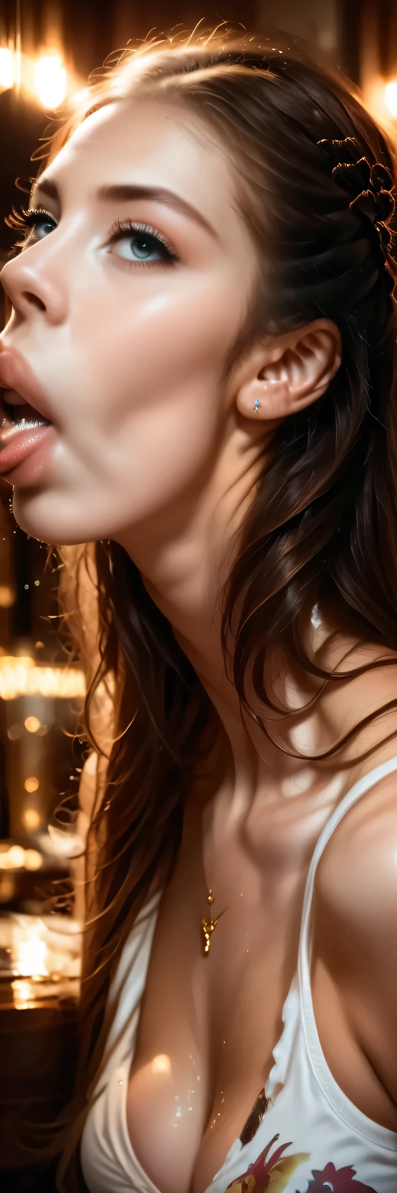 sfw,(masterpiece, best_quality:1.2), 1girl,  photo-realistic, insanely detailed, hyper-realistic, extreme detail, intricate details, photorealistic, ultra-detailed, cinematic lighting, beautiful detailed eyes, beautiful detailed lips, extremely detailed face, long eyelashes, intense expression, pleasure, sensual, intimate, suggestive