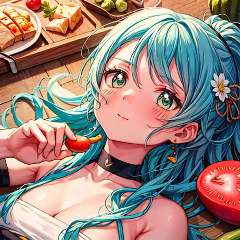 sayo has loved veggies for 8 hours