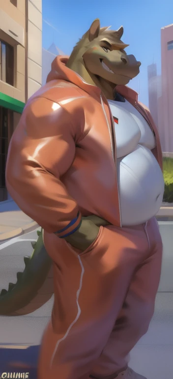 Machoke (Pokemon), Male machoke, spreading legs, massive crotch bulge, looking at crotch, clenched teeth, blue spandex pants, gardening, pulling turnip, sweaty, squatting, hands on crotch,
