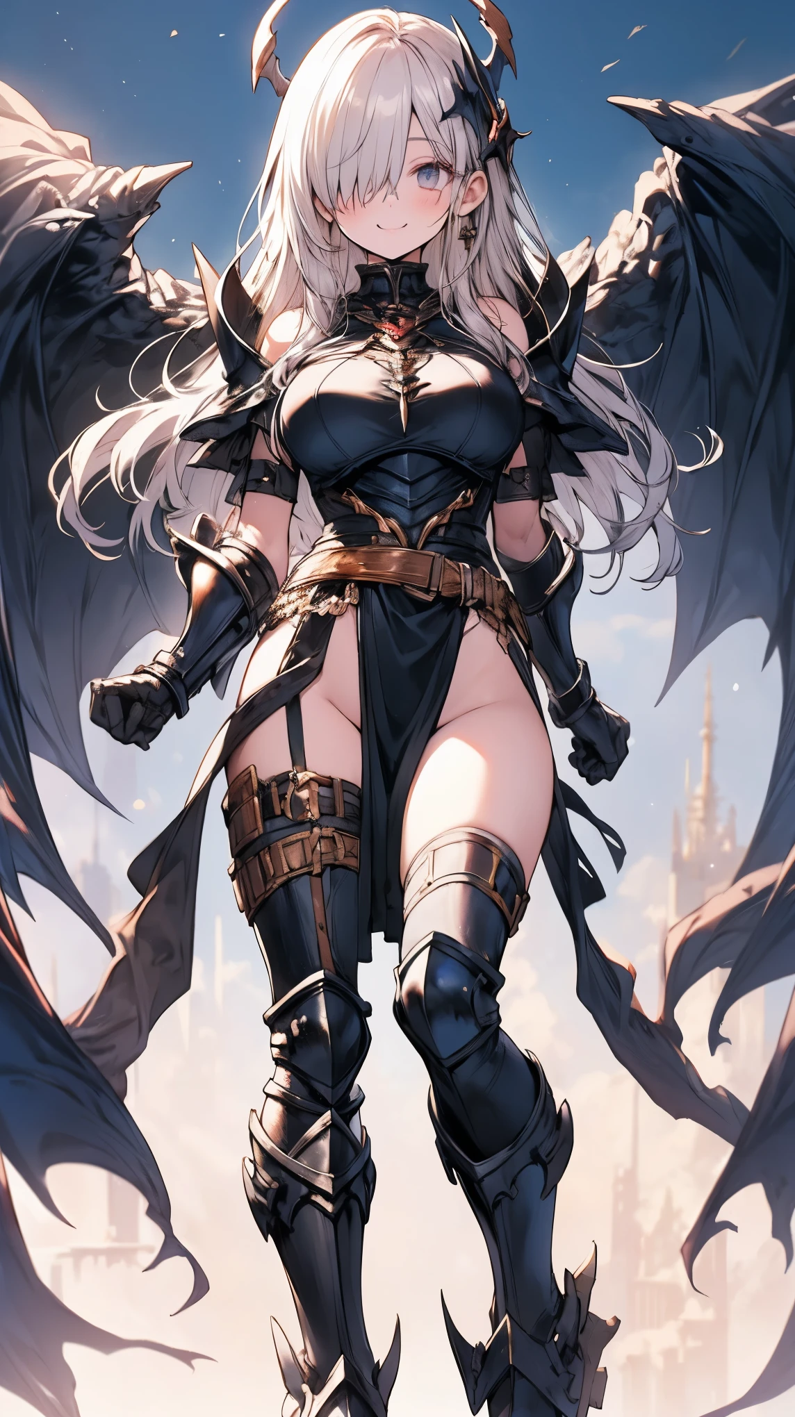battlemech，（Blonde girl），(Huge ponytail),Glowing blue eyes，Blue Light Energy Longsword，Galactic，Mechanical and exquisite，（（Blonde Beauty））pubic detail，mech wings，elegent，Blue Mecha，Glowing blue-blue eyes，（Stocking Heels），land，Mechanical and exquisite，pubic detail，mech wings，elegent，The tree々，There are hands and feet，angled，angled，immensity，Wind，hazy，Mecha's eyes glow blue，Blue Mecha，Glowing blue-blue eyes，Holding the sword of delicate light energy，Skysky，Mechanical and exquisite，pubic detail，Huge mech wings，elegent，The tree々，There are hands and feet，angled，angled，immensity，baiyun，hazy，Mecha's eyes glow blue，pubic detail，Winds of the future，sacredness，Cavalier，battlemech，Glowing blue eyes，Blue Delicate Sniper Rifle，Skysky，Mechanical and exquisite，pubic detail，Huge mech wings，elegent，The tree々，There are hands and feet，angled，angled，immensity，baiyun，hazy，Mecha's eyes glow blue，pubic detail，Winds of the future，sacredness，Cavalier，the face is clear，Face wearing mask armor，masterpaintings，best qualtiy，offcial art，the Extremely Detailed CG Unity 8K Wallpapers，brightened light，（light particules，（Illustration）（Farbe）goodlooking，impeccable，（（Graphic Painting）），（Heavier stroke）），（bold lines），Highest image quality，masterpaintings，Filigree，long eyeslashes，（（（silhuette））），Very detailed background，tulips，Banana leaves，lilie，dew，Date palm flowers，Ryu，Light white off-the-shoulder dress，Mottled sunlight，（Close-up of people），（（Super best quality））， （（A very masterpiece））， （（super detailing：1.4））， （（hyper realistic lifelike 3d））， Dragon Warrior Girl， Mechanical body， Dynamic action poses in battle scenes， Mechanical weapons of very complex and heavy fighters， Off-the-shoulder fashion that blends dense and complex steampunk with dense gothic lolita， Complex steampunk headgear， very thin long legs， Mechanical boots above the knee， Fluttering lace flared mini skirt， beautiful big breasts directed upwards，Somewhat long, Vertical curly silver hair fluttering in the wind，Countless shining large sphe
