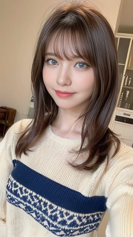 (masterpiece:1.5)、(Realistic:1.5)、(Highest quality:1.4、8K、RAW Photos）、 Ultra-high resolution、Professional Lighting、Perfect dynamic composition、Film Grain、chromatic aberration、Frank、Sophisticated、charm、超Realistic、High detail、Golden Ratio、  girl)、繊細でcharmgirl、Cute Woman:1.4、 Light brown hair、Hairstyle: Shortcuts、 Realistic looking skin、Beautiful Eyes、double eyelid、On the bed, on all fours、Looking up frivolously:1.4