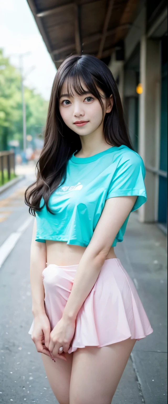 (masterpiece, top quality :1.2), 8k, 12才のCompletely nakedの女の子, 85mm,Official AR RAW photos, スーパースリムなスレンダー beautiful girls, skirt 、上half bodyhalf bodyCompletely naked、彼は白いShort sleeveシャツをまくった.、Showing off her bust、 beautiful medium breasts、Show me your ears、Naked girls photoshoot、Completely naked, cute face, close, half body, It was a race, Gardenia , beautiful girls, , thighs, Short sleeve, station platform 、 Staring at the Audience , without makeup, ( big smile), film grain, chromatic avalations , sharp concentration , face light , bright lighting on the streets of New York, 10th Generation, detailed face , background blur , ( dark red tie :1.1)、(((((( Girl with her shirt pulled up))))))、((((((12才のCompletely naked女子高生)))))、 thin waist、 Embarrassing Posture 、 Shy and Nervous Girl 、 sad face、Erection under clothes