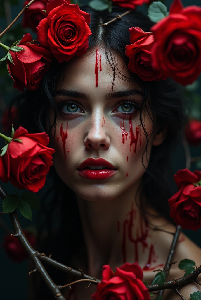 This made Aphrodite very sad..Her tears fell to the ground and, in that place, A red flower grew 