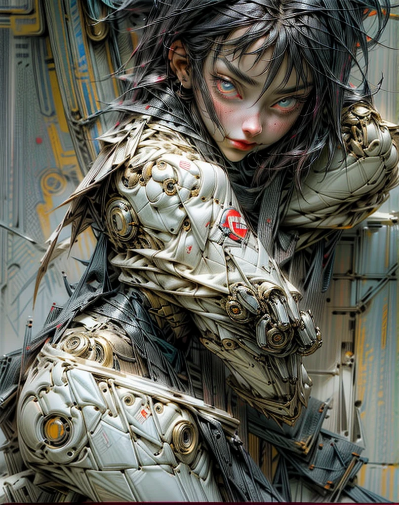 (body horror:1.4), (biomachine:1.3), (bloody:1.2), living being, (nipples), (colorful:1.2), Hans Giger, many hands, (zentangle:1.2),
oil on matte canvas, sharp details intricate, highly detailed, digital painting, rich color, smooth, sharp focus, illustration, Unreal Engine 5, 8K, art by artgerm and greg rutkowski and alphonse mucha
(masterpiece,detailed,highres:1.2),