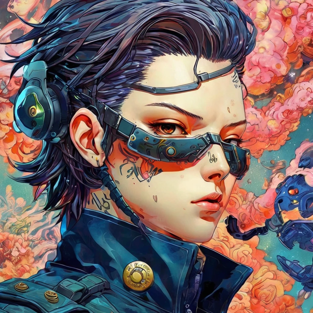 &quot;James Jean Simple&quot; Psychedelic Art，Chasing in space , devilish  ;James Jean Simple&quot; Psychedelic Art，Mask ，Chasing in space , anime, anime, anime art, anime, anime comics, anime, anime art, anime, anime, anime, anime, anime, best anime 4k konachan wallpaper, Digital Cyberpunk - Anime Art, digital cyberpunk anime art, cyberpunk anime, anime cyberpunk art, cyberpunk anime art, anime cyberpunk, digital cyberpunk anime!!, metal gear solid anime cyberpunk, male police , leather 