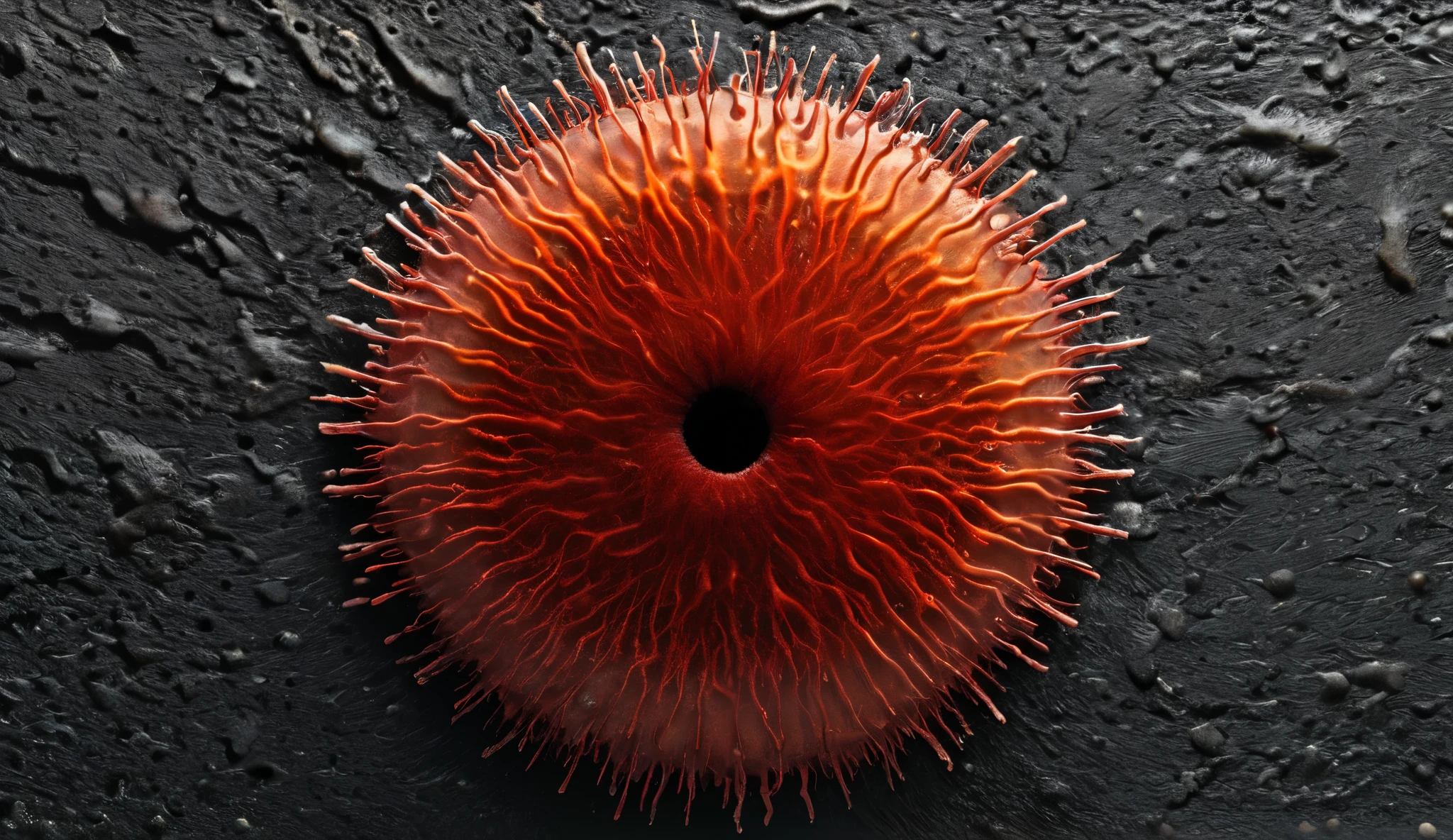 SCP-020 - Unseen Mold, from SCP lore, SCP-020 is a fast-spreading fungal organism that is capable of affecting the senses and behavior of living creatures, including humans. Samples of SCP-020 exhibit an unknown effect that renders them effectively invisible to direct observation, even when under a microscope. SCP-020 is only visible to humans when viewed through photographic or video surveillance; it will produce spores, spores, spores, ashes, dust, sludge, mists, ceiling tile, detailed digital photo collection; trending on Artstation