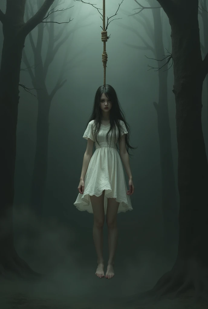 Girl execution by hanging