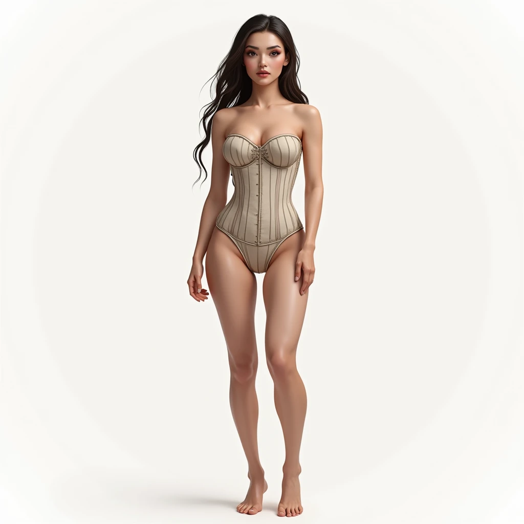 blacksilk,see-through transparent clothes,Full-figured,Bust 36D,big breasts thin waist,Wide buttock,realisticlying,hyper HD,Smooth skin,photorealestic,long whitr hair,Tong,mannequin,Tall, --auto