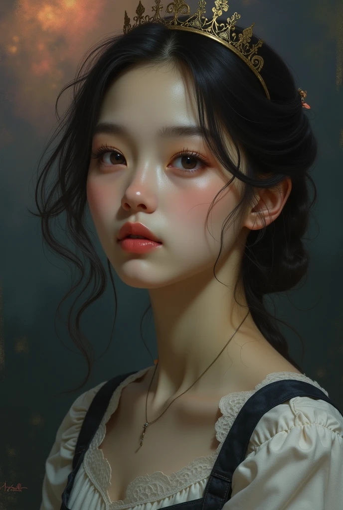 one girl