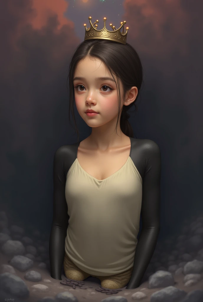 one girl