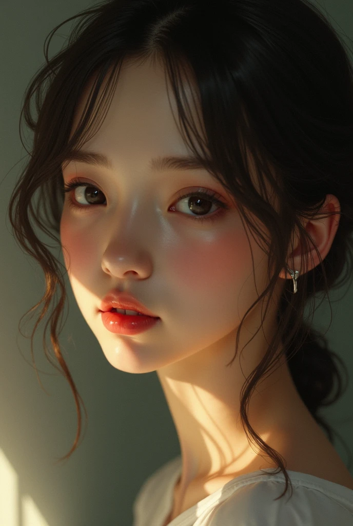 one girl