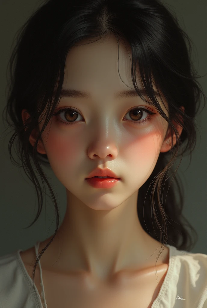 one girl