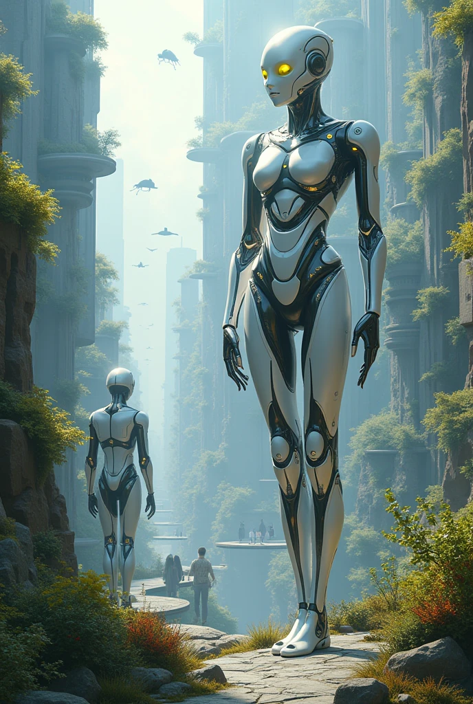 The future of Thailand has various statues with the future. 
