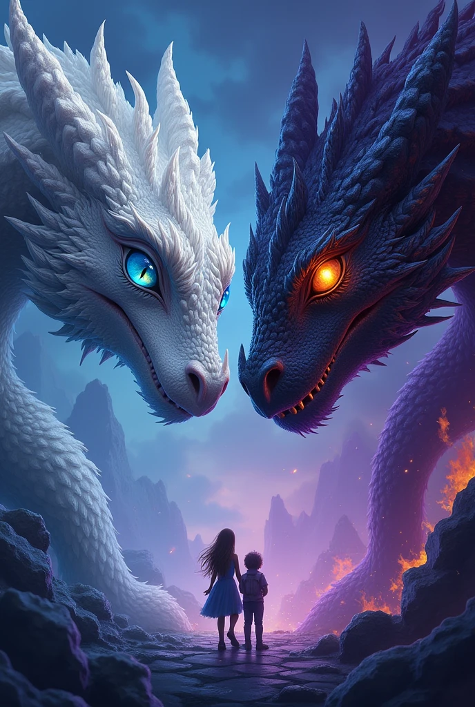 Background Night, Profile Dragon, spits ice beam