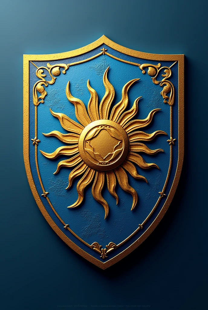 Shield of the soccer team of Olimpia de Honduras combined with the coat of arms of the Argentine national team