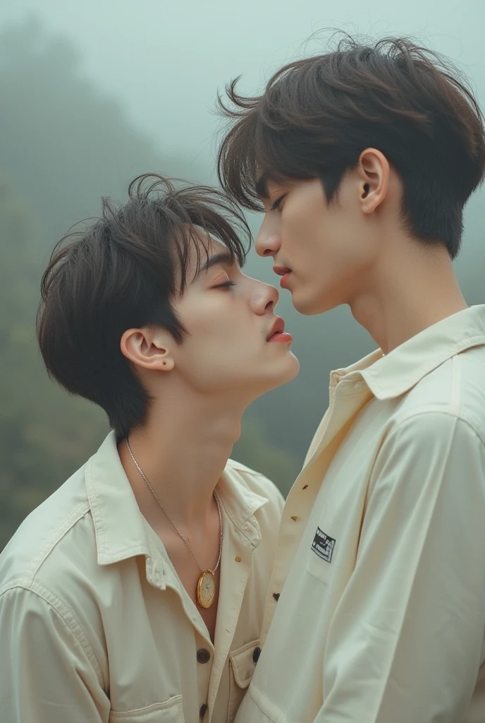 kpop Handsome men kissing men making fuck ughh