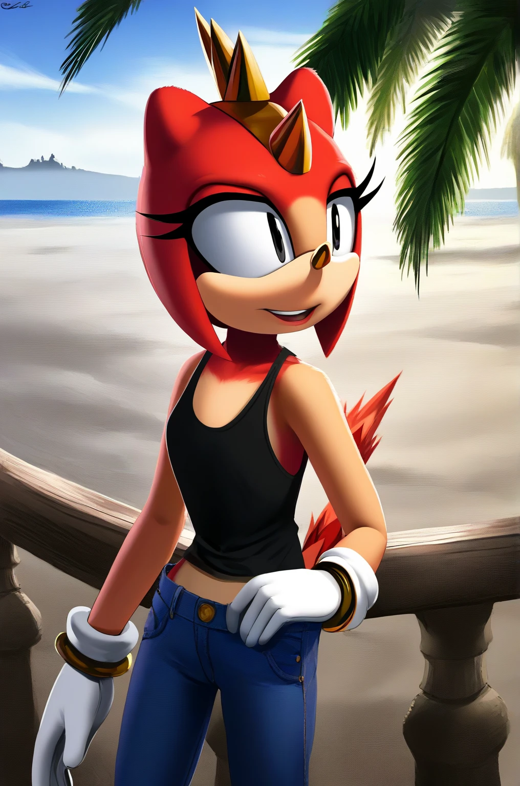 Tawna bandicoot from crash bandicoot 4