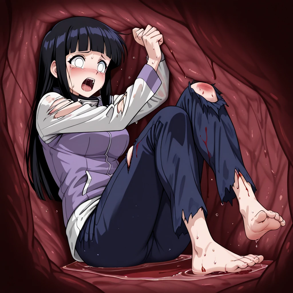 check_9, check_8_up, check_7_up, check_6_up, check_5_up, check_4_up, source_アニメ, 4k uhd, work of art, absurderes, hinata\(boruto\) ((hyuga Hinata))1womanl, sleeping, BDSM, Bblack hair, loose hair, blindfold in her eyes, corda WW, rope handcuffs, Raise your hands, cseios, beautiful  face, body proportion, blush, (pink lips), perfect hair, purples eyes, gentle look, super realistico, detailded, thighs showing, legs spread open, tusk, lying on a bed, natta, sexly, Room, best qualityer, 
 