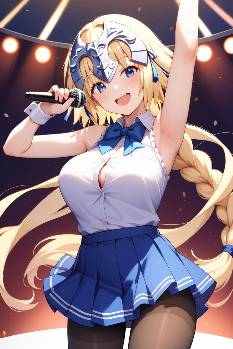 KAGAMINE RIN, long HAIR, BOW, blonde hair., large breasts,, Live Stage, solo  , nsfw, 