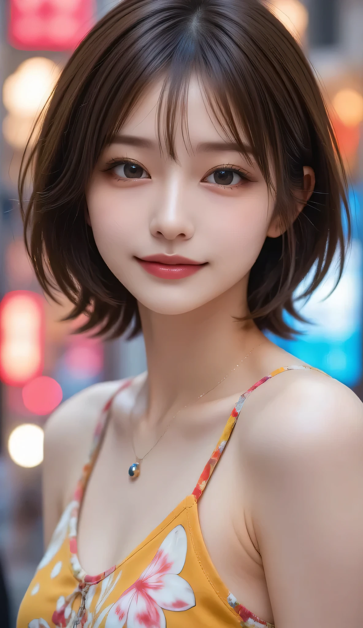 (RAW photo: 1.2), top quality, beautiful detailed girl, smile, short hair, blonde, red swimsuit, highly detailed eyes and face, beautiful detailed eyes, huge file size, high resolution, 8k wallpaper, fine detail, highly detailed ticker uniform 8k wallpaper, light on face, movie lighting, 18 year old girl, sexy pose, (photorealism: 1.4), illustration, Super Detail