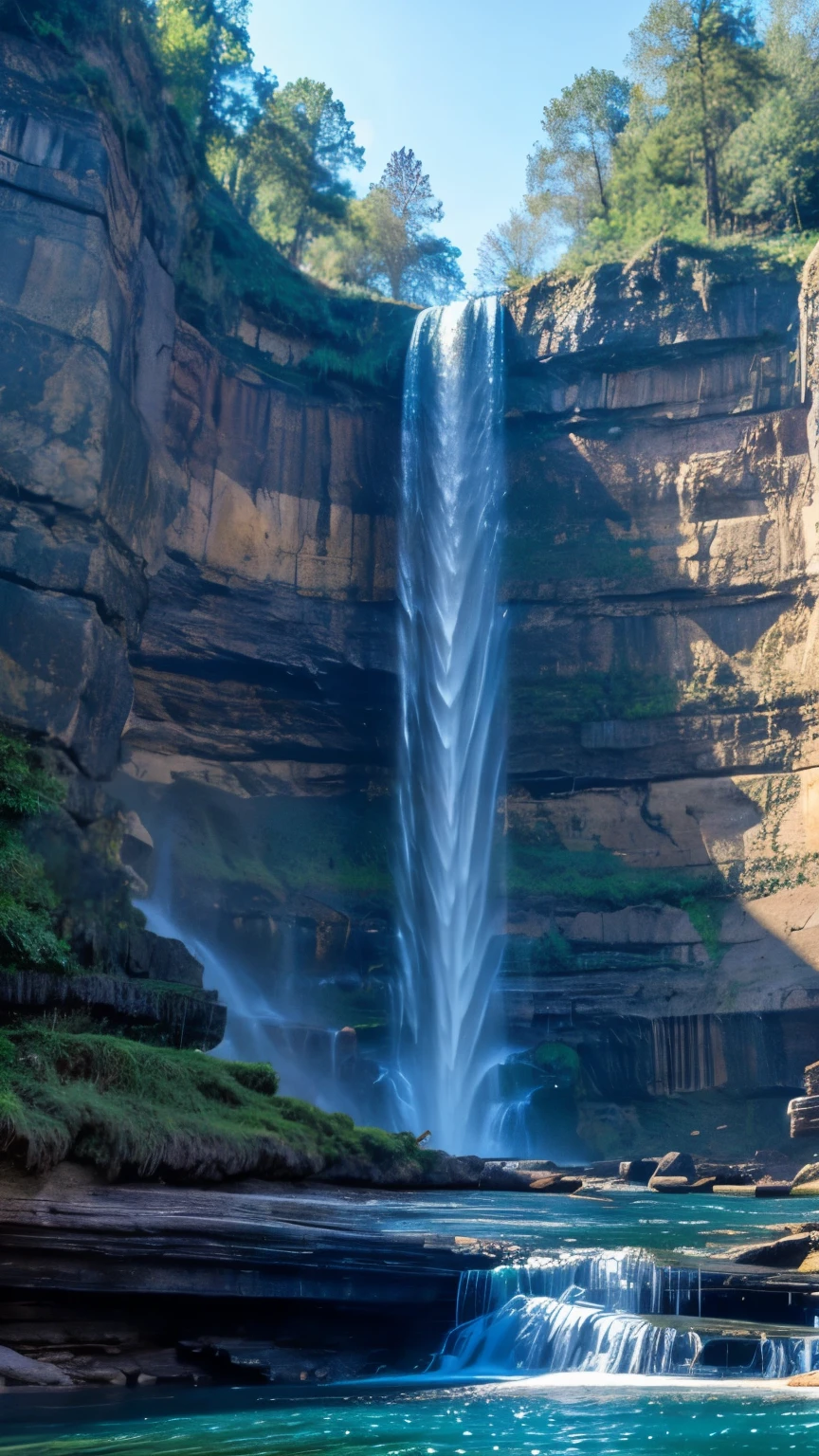 PORNART:VINTAGE COLORS:WATERFALL