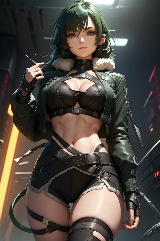 Alex ( The main character )
 - Height : 180 cm , Weight: 75 kg , 28 years
- :  fit ,  athletic body type, body is in proportion 
- Eye color : green, Hair color: brown ,  pixie hairstyle
- The character :  determined , resourceful ,  with a sense of humor ,  is sometimes impulsive
- :  weapons futuristic armor with cyberpunk,  
- Clothing:  Black form-fitting V bra showing cleavage and a gap between her breast, pants are form fitting showing her small waist, hips, belly button and six pack that emphasizes the player's status
- : , a high-tech energy sword and a plasma gun
- Class: Technomancer,  elements combines physical attacks and hacking cybernetic systems 
- Each of her hands has five fingers
- very detailed image
- : , a high-tech energy sword and a plasma gun
- Class: Technomancer,  elements combines physical attacks and hacking cybernetic systems 
- Each of her hands has five fingers
- very detailed image