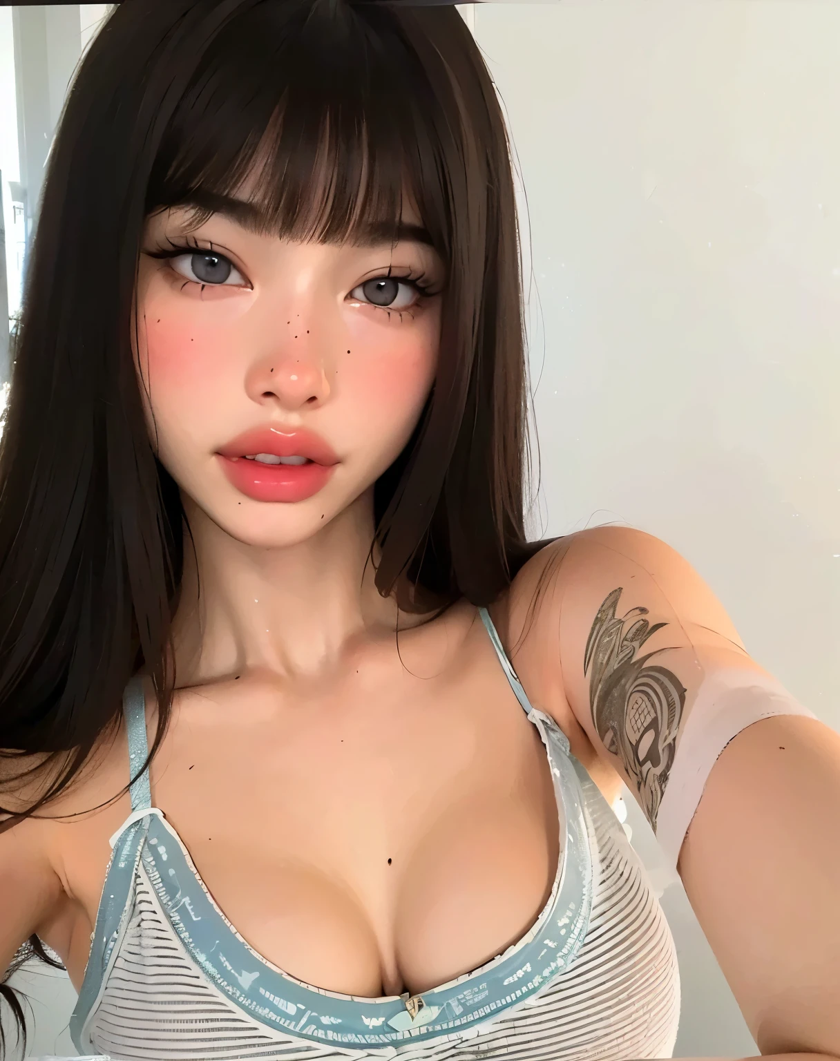 Correct chest painting