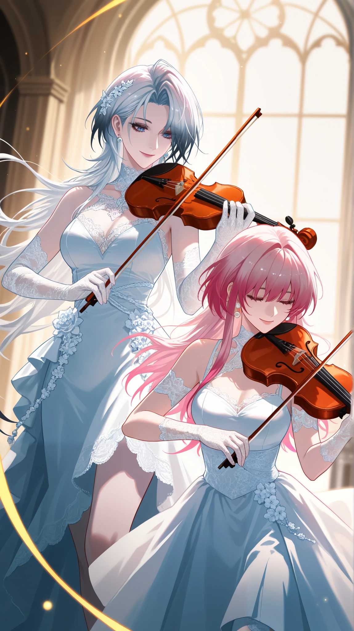 a logo with the name "ORQUESTRA DOCE HARMONIA" musical elements and instruments similar to the logos of the world's largest orchestra #bassclef #trebleclef #musicalnotes #violin #musicsl instruments