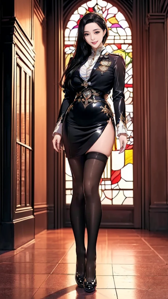 ((Intricate details)),Dark fantasy (/style/), Gloomy atmosphere, (Beautiful succubus girl, Long Hair), (Sexy black lace outfit), (Excited expression) , Calm colors, Sharp focus, Cinematic, (Walking pose, Dynamic pose), Trending on Art Station, (Majestic oil painting by Ed Blinky, Atey Gailan, Jeremy Mann, Greg Manchess),Browsing Caution,style of ohwx, (Beautiful symmetrical puffy eyes)