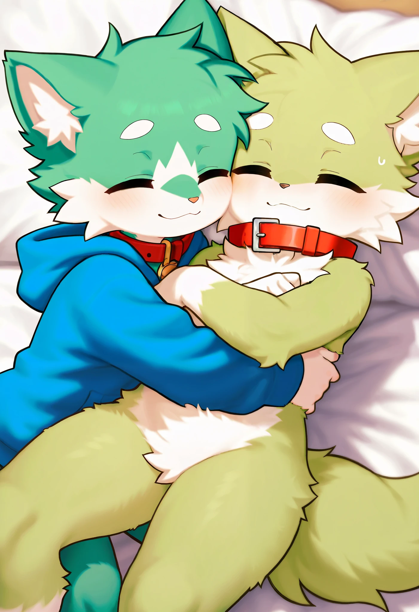 Sleeping friends、((((Furry、Shota sucking his friend&#39;s dick、Intense 、A lot of semen、))))