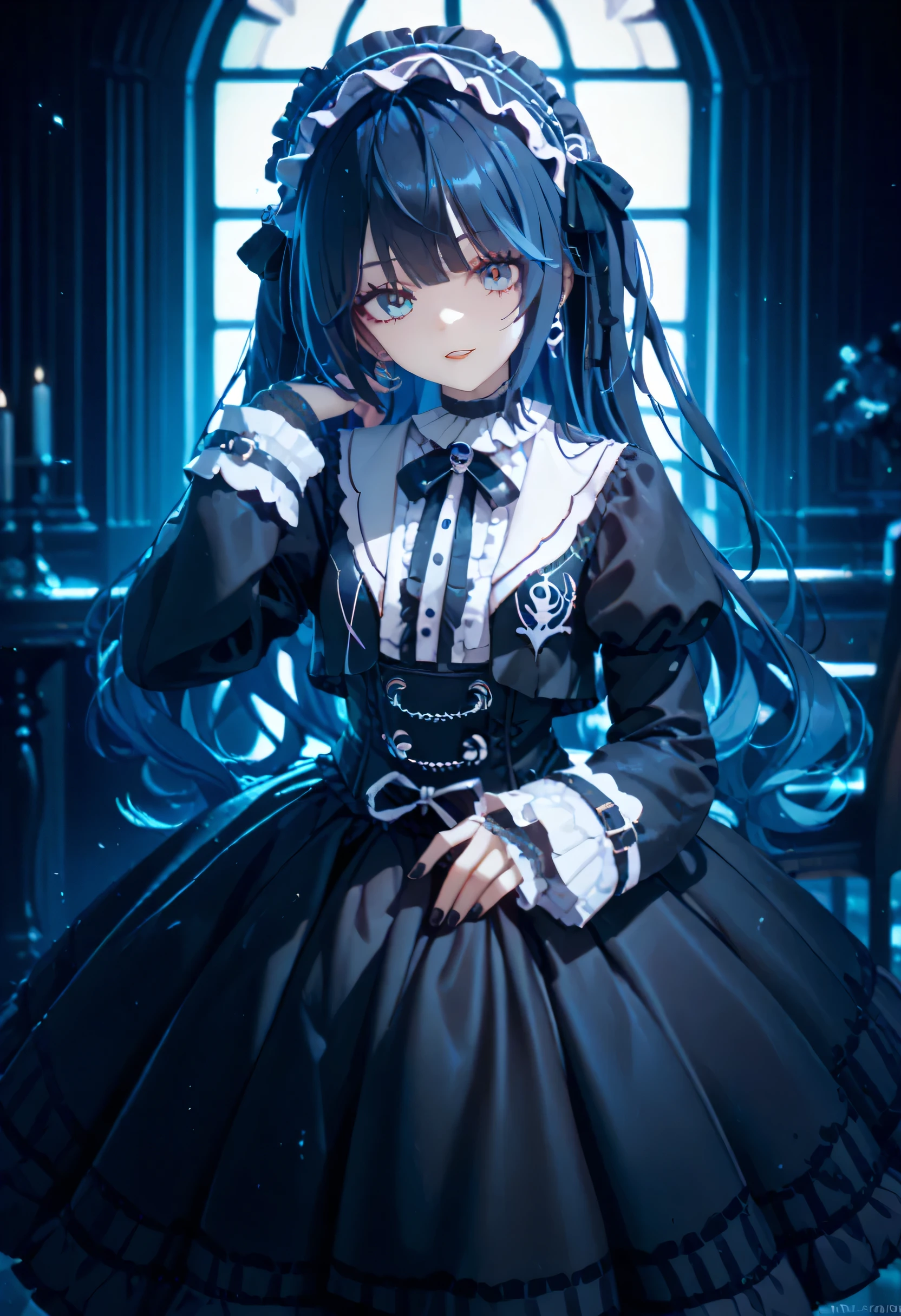 Best quality,  top quality, ((Gothic ta:1.5))