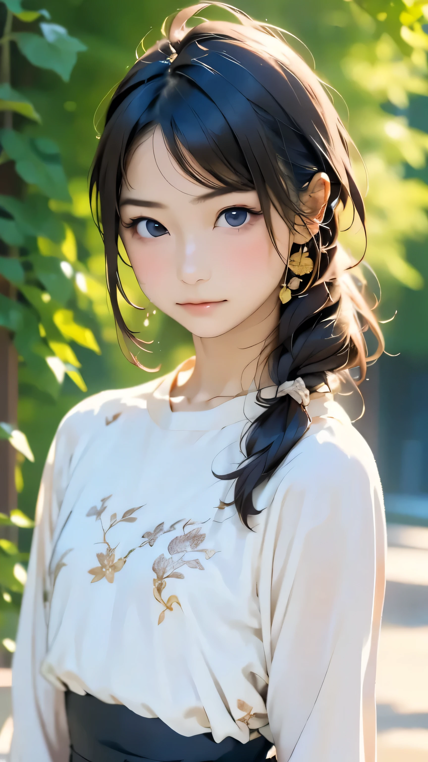 (12years old:1.4),(Very Young Face), (japan Person femes idol), (1cute girl:1.4) (very young face:1.4) best quality, face focus, soft light, ultra high res, (photorealistic:1.4), RAW photo, 1japanese girl, solo, cute, (pupil, lights in the eyes), detailed cute face, (small chest),(high resolution detail of human skin texture), Damask Shirt Dress, (portrait),(Enhances the beauty of skin texture:1.1),((Extremely precise and accurate anatomy:1.0)),Kind eyes,Graceful pose,(Beauty of form:1.4) Golden ratio, big eye,(nature's providence:1.4)