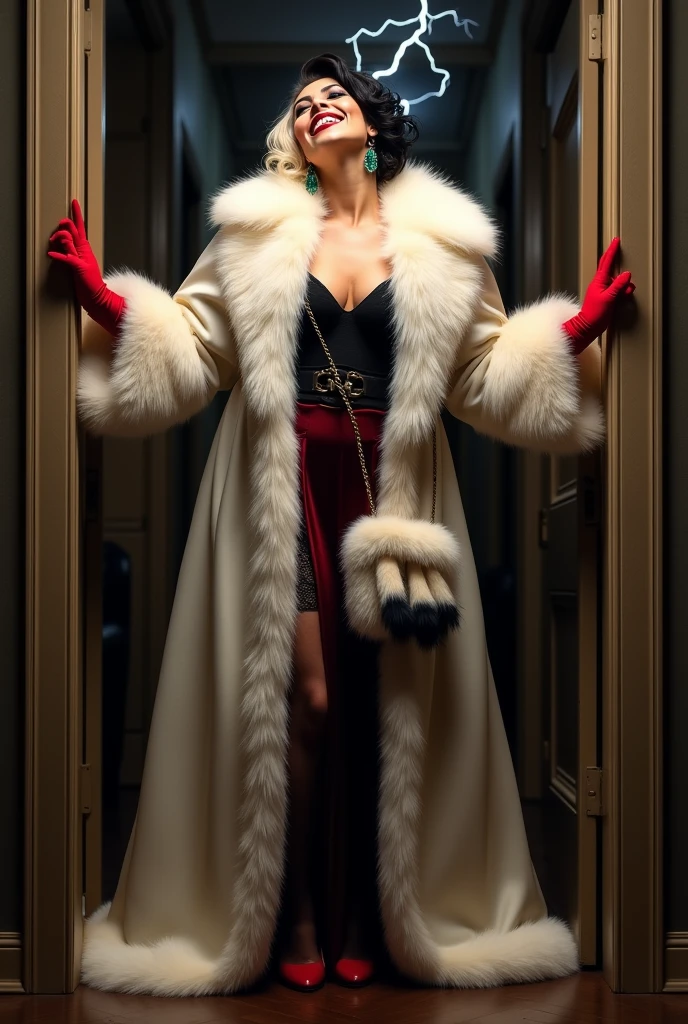 Nintendo super mario bros, princess peach in a 1940s chicago bar, wearing a dress and faux fur coat holding feathers, dancing on stage photorealistic,highly detailed,intricate lighting and shadows,cinematic,dramatic, moody atmosphere, film noir style