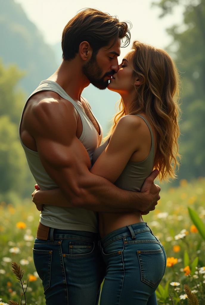 magnificent body, A luscious milkmaid has fun with her boyfriend on a farm. Hard fucking. Vaginal penetrated