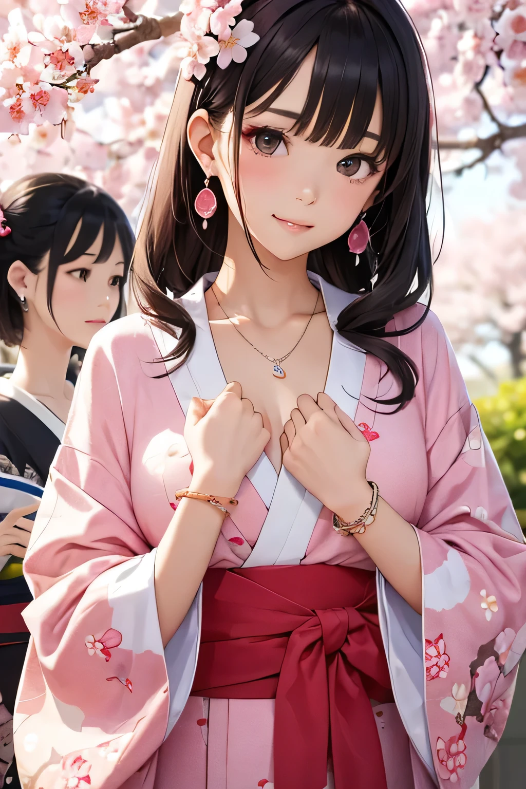 (3 Most Beautiful Japan Adult Women in the World、outstanding style:1.2)、全naked、small breasts、laughter、masterpiece、highest quality,great skin,Heavy hanging chest、naked、cute face