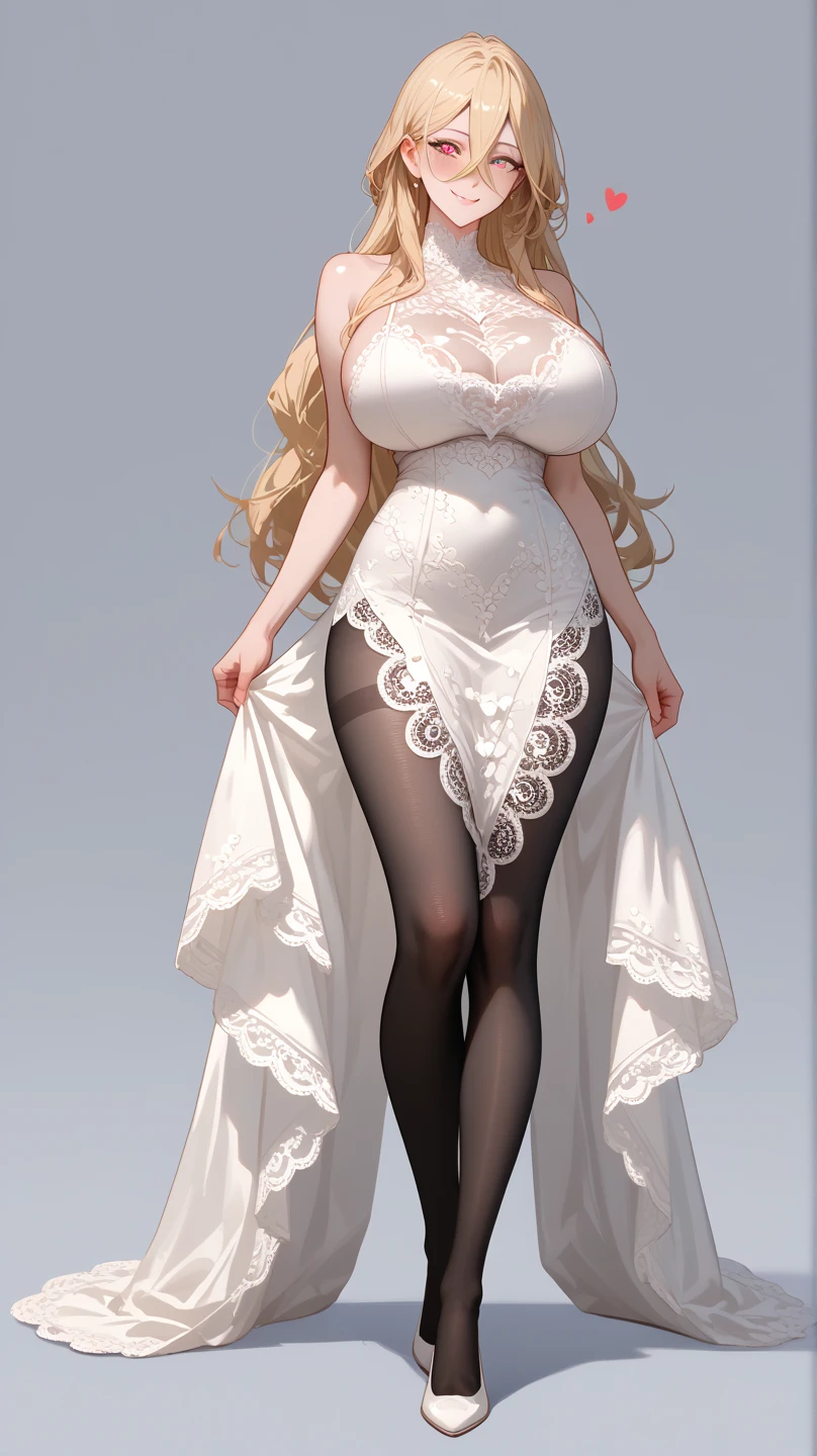 create A WOMAN FROM 18 TO 23 YEARS OLD, BRUNETTE, WITH BLONDE HAIR, WITH A SMILE, FULL BODY, MEDIUM CHEST, HOT, FUCKING HER PUSSY