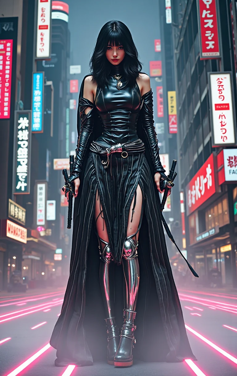 White Reaper, HarlequinPunk, Jaehra, full length, solver, ornate, luxury, cyberpunk, Johannes Helgeson