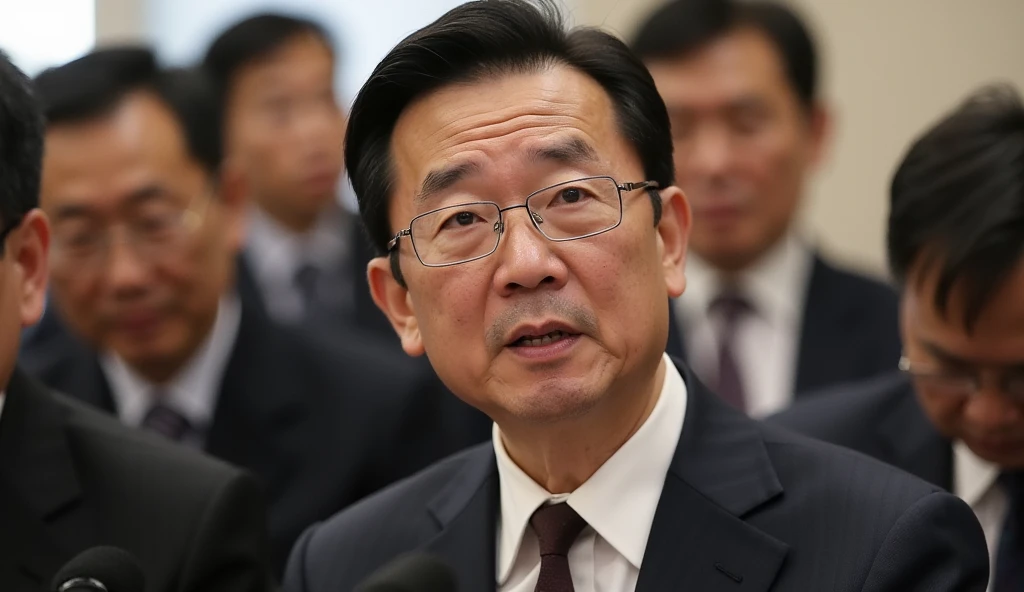 delicate,masterpiece, beautiful detailed, colourful, finely detailed, dramatic light, intricate details, extremely realistic, 1man, solo, photograpy, a 69 years old chinese man, perfect face, upper body, black hair, <lora:xijinping_v1:1>,fat,baozi,people's republic of china flag, communism, detailed face,, terrifying,nightmare,horror \(theme\), red background,nazi salute
