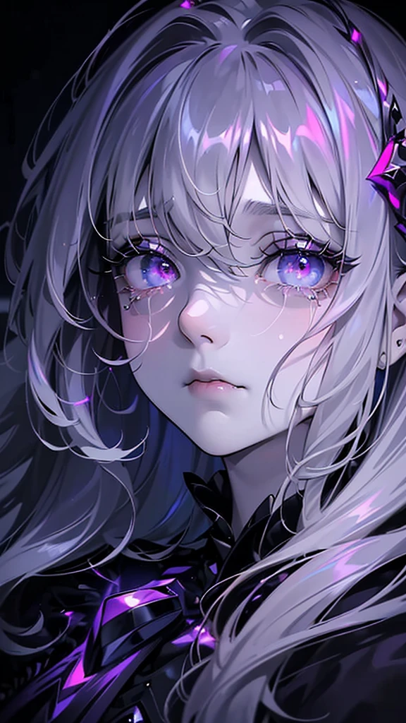 A young girl with extraordinary eyes that can see through all, standing in a world divided by ethereal membranes, a boundary between realms, (best quality,4k,8k,highres,masterpiece:1.2),ultra-detailed,(realistic,photorealistic,photo-realistic:1.37),detailed eyes,beautiful detailed lips,extremely detailed face,long eyelashes,cinematic lighting,fantasy,surreal,dramatic lighting,muted colors,ethereal,glowing eyes,translucent membranes,otherworldly,mysterious,intricate details.