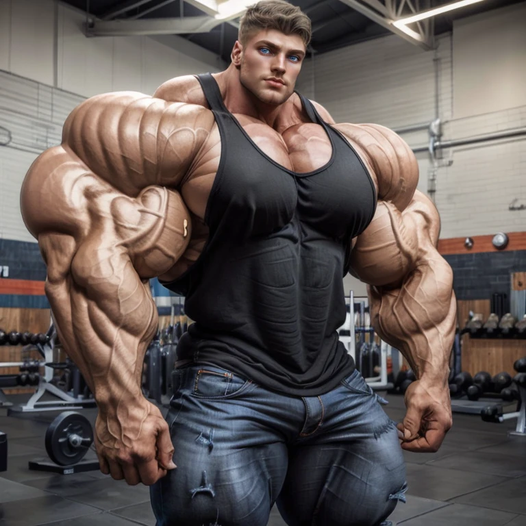 full view, full body, two over-muscular over-bodybuilded white european drunk males with hyper-clean undercut haircuts, wearing white lycra jumpsuits and socks, hype-fashioned chunky hi-top fashion  sneakers and glittering golden crowns, golden rings, bracelets, chains, walking hardly in deserted street at night, touching