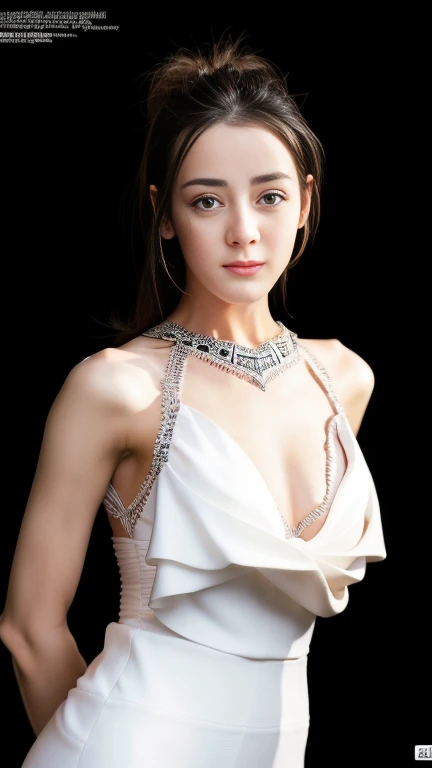 jewelry, solo, earrings, necklace, brunette hair, smile, single bun, (formal:1.6), reality, bun, bracelet, grin, ulzzang-6500v1.1, (original: 1.2), (reality: 1.3) , beautiful girl with beautiful details, extremely detailed eyes and face, eyes with beautiful details, ridiculous, incredibly ridiculous, huge file size, ultra detail, high resolution, super detailed, best quality, masterpiece, Illustrations, super detailed and beautiful, super detailed, CG, unity, 8k wallpaper, amazing, fine details, masterpiece, top quality, extremely detailed CG Unity 8k wallpaper, cinematic lights, (perfect shiny skin: 0.6), slender and smooth lines, (floating), (small breasts: 1), earrings, panorama, with two sides facing each other, golden wings