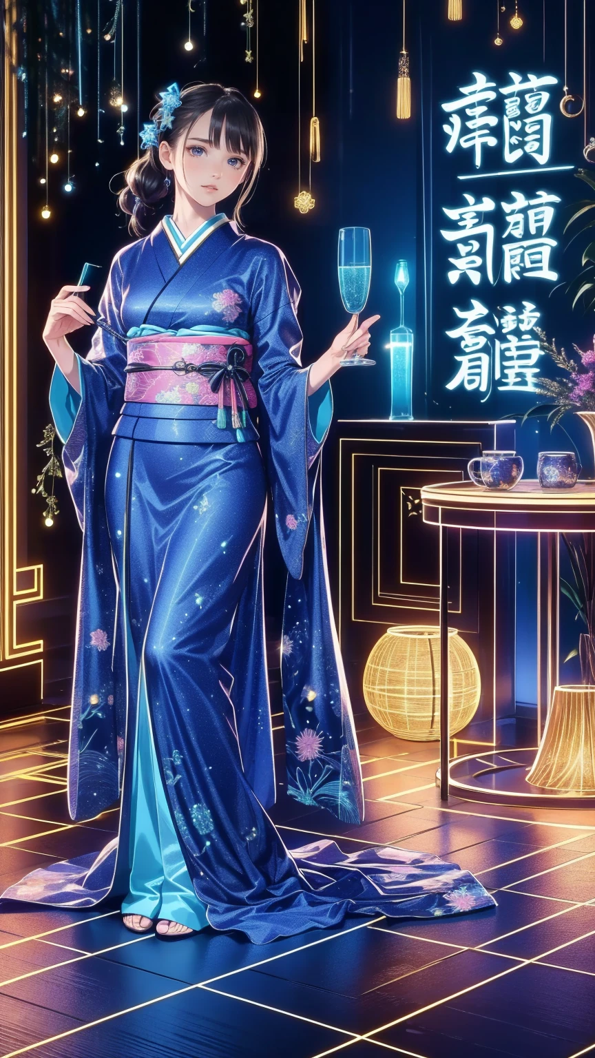  Head to Toe Composition 、 full body view、New Year's party、 Japanese New Year、Long-sleeved kimono、Very beautiful girl、banquet、New Year's party/New Year's Eve party/ new year party
,(    very detailed目,    very detailed顔), (    realistic  にสุดๆ,   high res ), (   Top Quality    :1.4), (   Top Quality    ), 5, Midea,   1 girl  ,score_9, score_8_    up, score_7_    up, score_6_    up, score_5_    up, score_4_    up,    realistic skin texture that lasts deep into the middle of the night 、 Deep Night ,    RAW photos  , (    realistic  に,    realistic  :1.37),    very detailed,    Pro Pictures , (masterpiece:1.3,   Top Quality    ,  s  uper   high res,    Ultramore   ), (    realistic  , photo    realistic  :1.4),    beautiful illustrations ,    perfect lighting,    natural light,    depth of writing   ,   ,    Watch Viewers 、日本の new year party、New Year's party、 Japanese New Year、Long-sleeved kimono、Very beautiful girl、banquet、New Year's party/New Year's Eve party/ new year party
