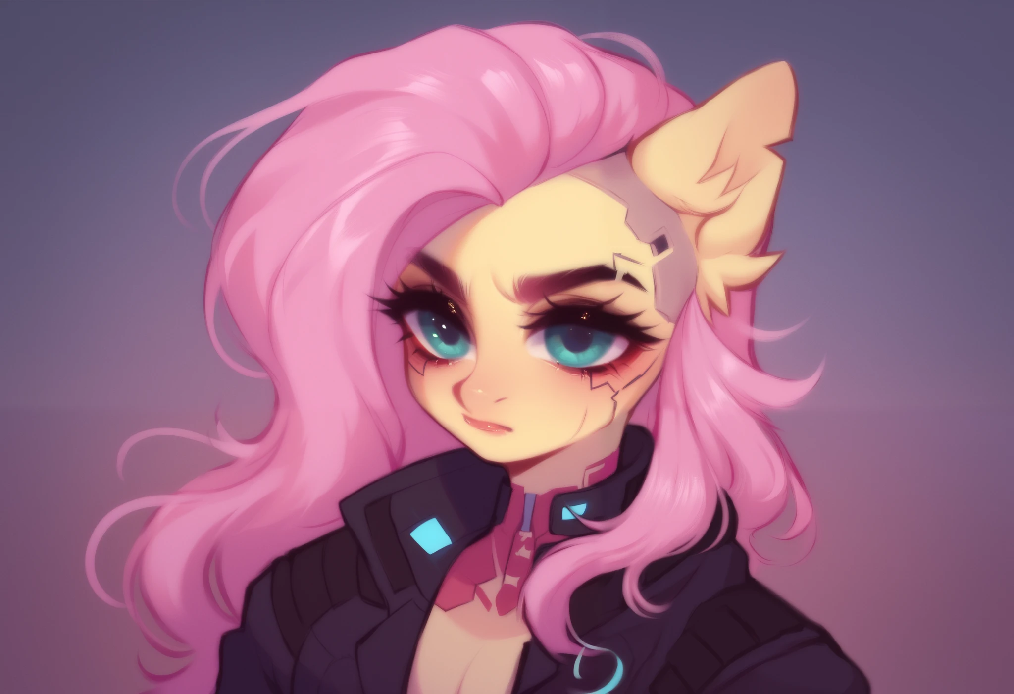 cyberpunk fluttershy
