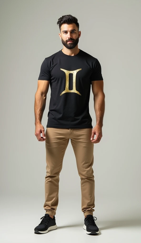 1boy, single, asian boy, reference sheet, character design, front angle, side angle, rear angle, dynamic poses, tall male, muscle tall male, (masterpiece:1.2), (best quality:1.3), fantasy outfit, muscle body, athletic body. (Gold eyes), (long hair), (long bangs), (gold hair), (pale skin), (reference sheet:1.5), nsfw