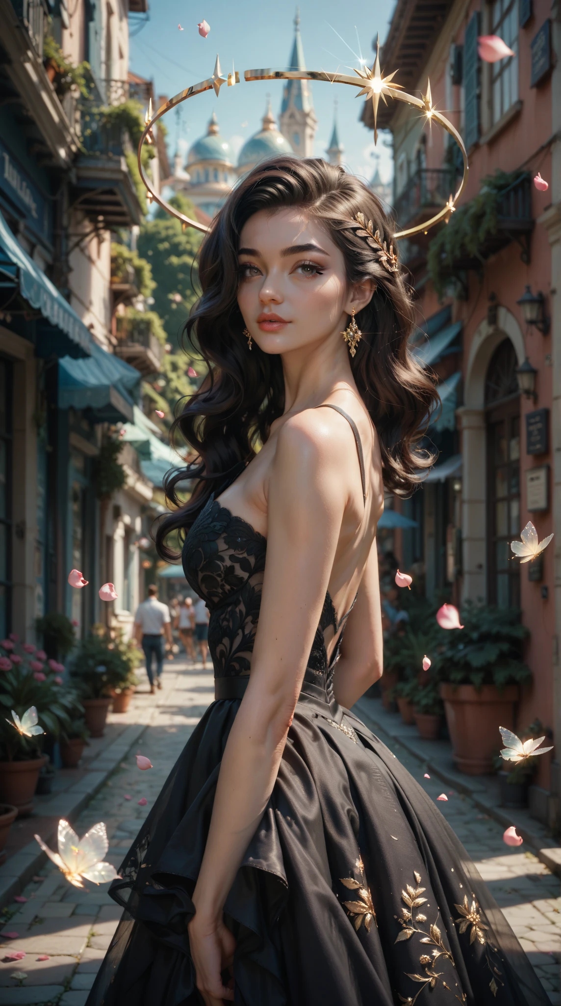  Future Charming and Mysterious Fairy Market, Summer Wavy and Flowing Petals ,  A Black Beauty Halo ,  Empty and Charming ,  movie light ,  Delicate and Exquisite , Iris Eye ,  Elegant Touch ,  Flawless Detail ,  Balanced Light 