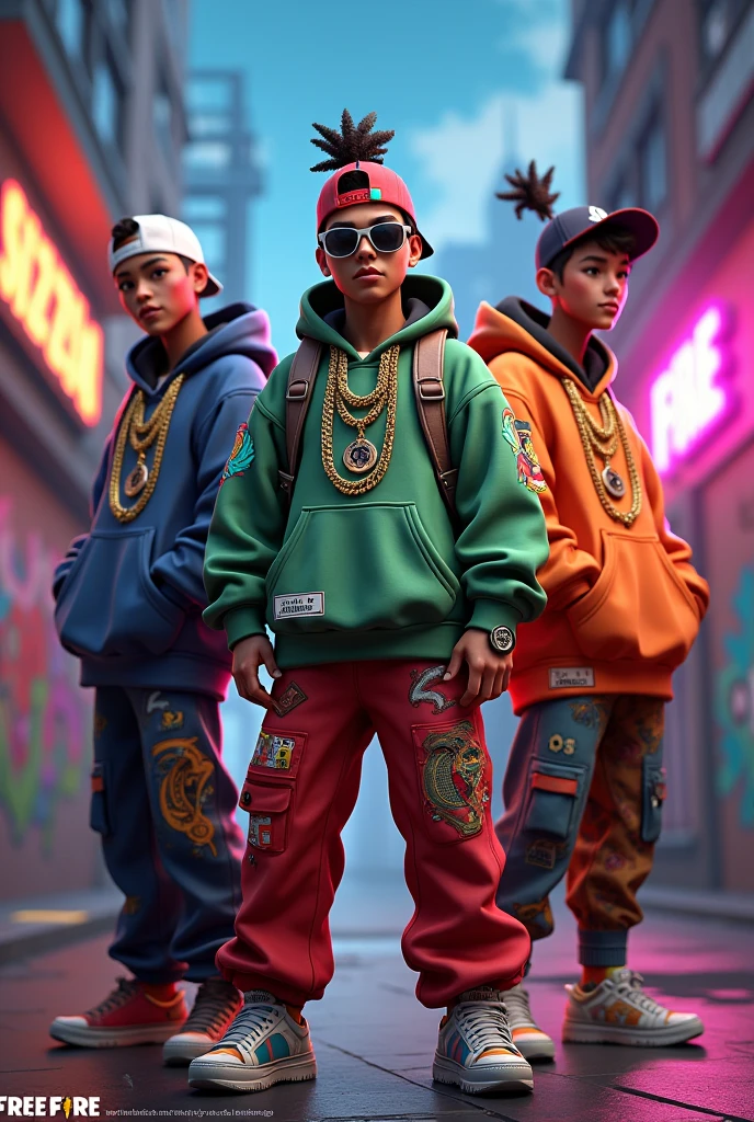 little tycoons kids with cap diamond chains