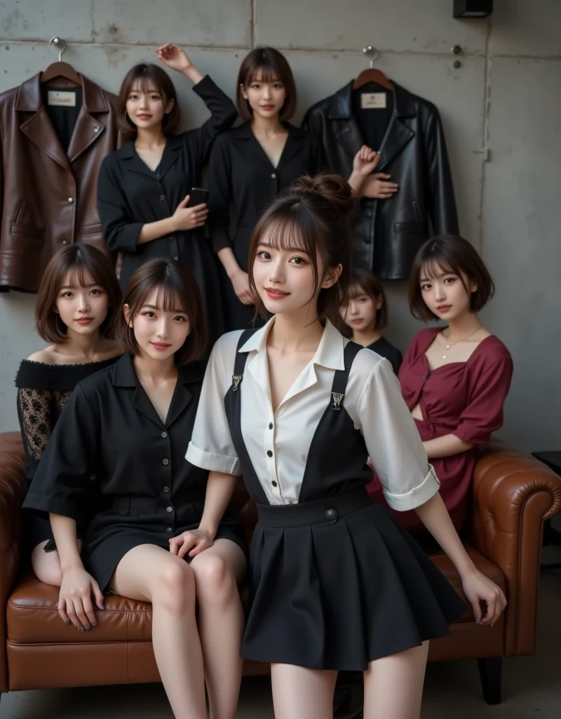 8k、RAW Photos、Highest quality、Super detailed、Super Resolution、Ultra HD、8k wallpaper、Amazing details
(((((Three Women)))))
(((((((kitten)))))))
A girl in a blazer uniform ((White blouse with formal collar, Blue Blazer,
Red Check Skirt, Red checkered ribbon on blouse)), Complete limbs, Full Finger,
(((((Inside the Starbucks store)))))、((16 year old female student))、(((((Eat cake、Drink coffee、smile)))))、(((Heart Necklace、Gold bracelet)))
(((Emphasize cleavage)))
(((((Woman sitting at the window seat)))))
((((Full body photo、The whole body is visible、Full body portrait))))