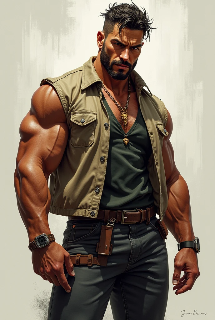 medieval gothic aesthetic, 8k, super detail, A portrait full body of a mid age 50 yo Priest taking off the cassock, medium hair shaved sides, Strong, muscular, hairy big belly bodybuilder, jockstrap showing very hairy pubs groin area, bulge, leather boots, golden details, epic realistic, photo, faded, neutral colors, ((((hdr)))), muted colors, intricate scene, artstation, intricate details, vignette